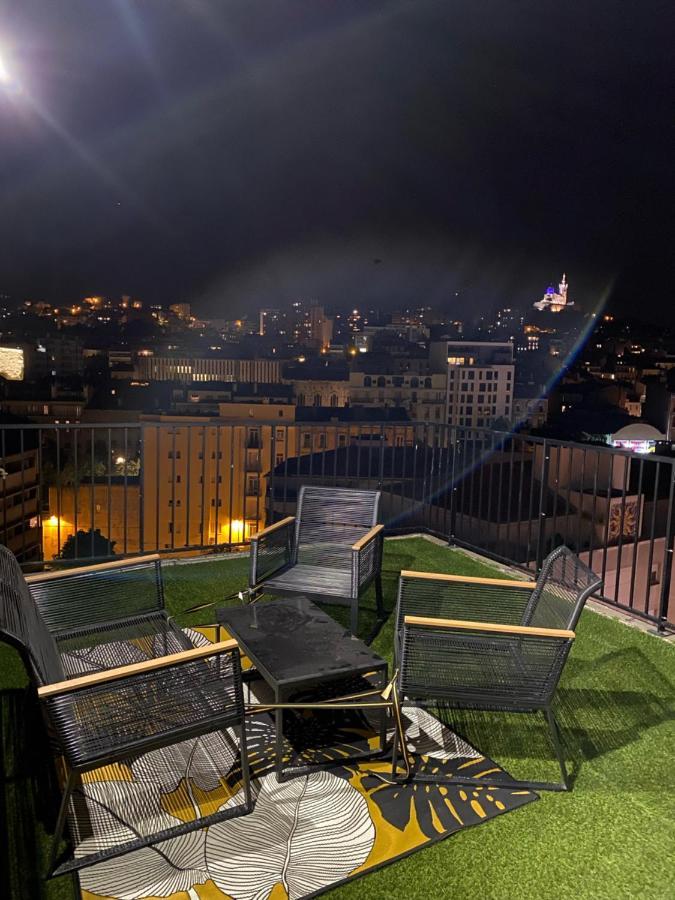 Marseille: Superbe Vue Sur Notre-Dame De La Garde Apartamento Exterior foto