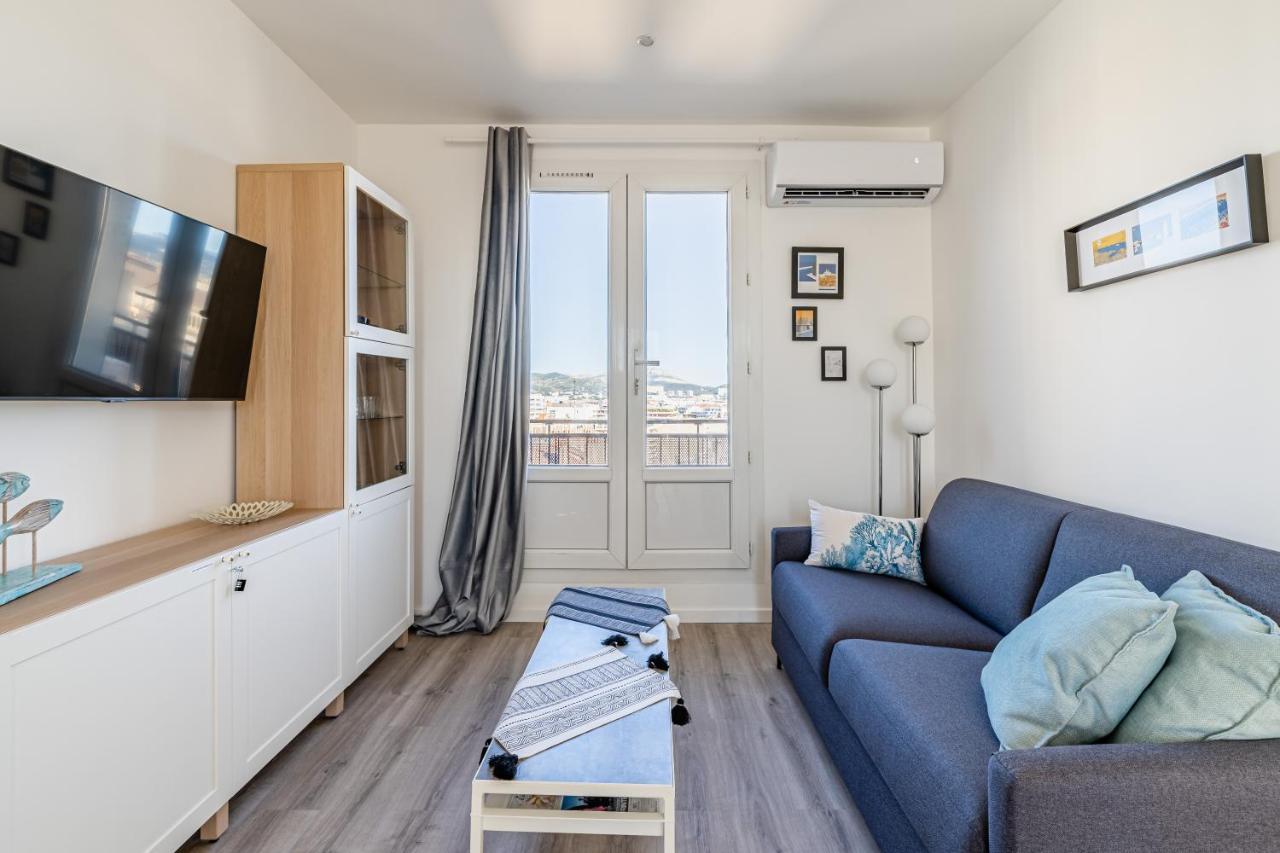 Marseille: Superbe Vue Sur Notre-Dame De La Garde Apartamento Exterior foto