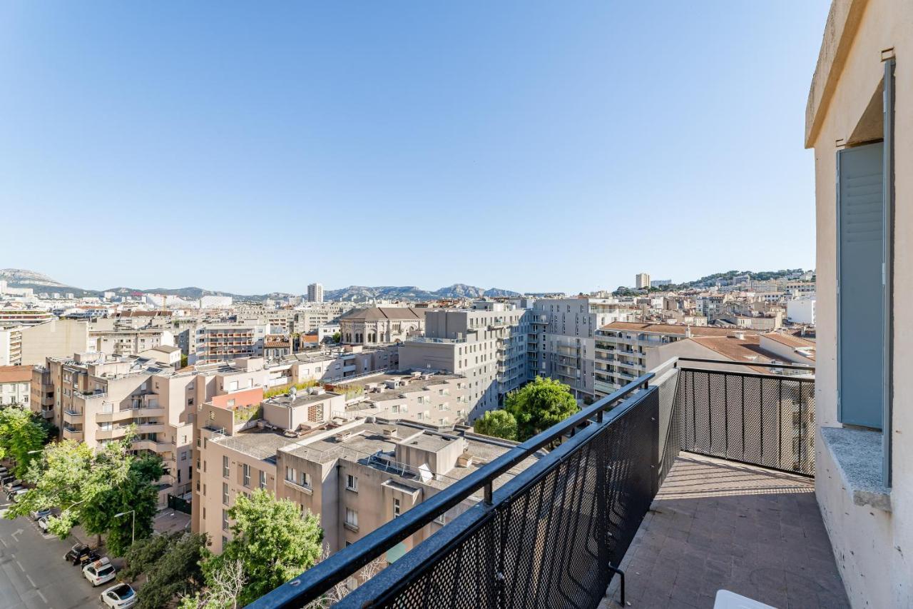Marseille: Superbe Vue Sur Notre-Dame De La Garde Apartamento Exterior foto
