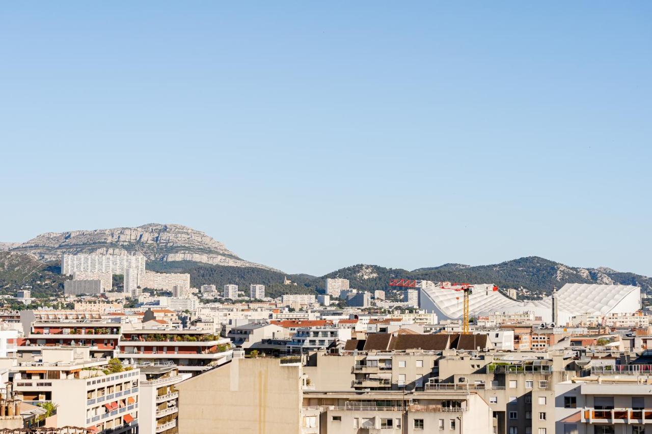 Marseille: Superbe Vue Sur Notre-Dame De La Garde Apartamento Exterior foto